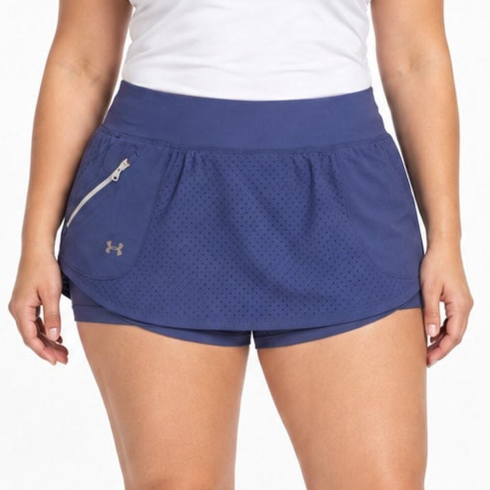 Under Armour HeatGear Blue Athletic Skort XL